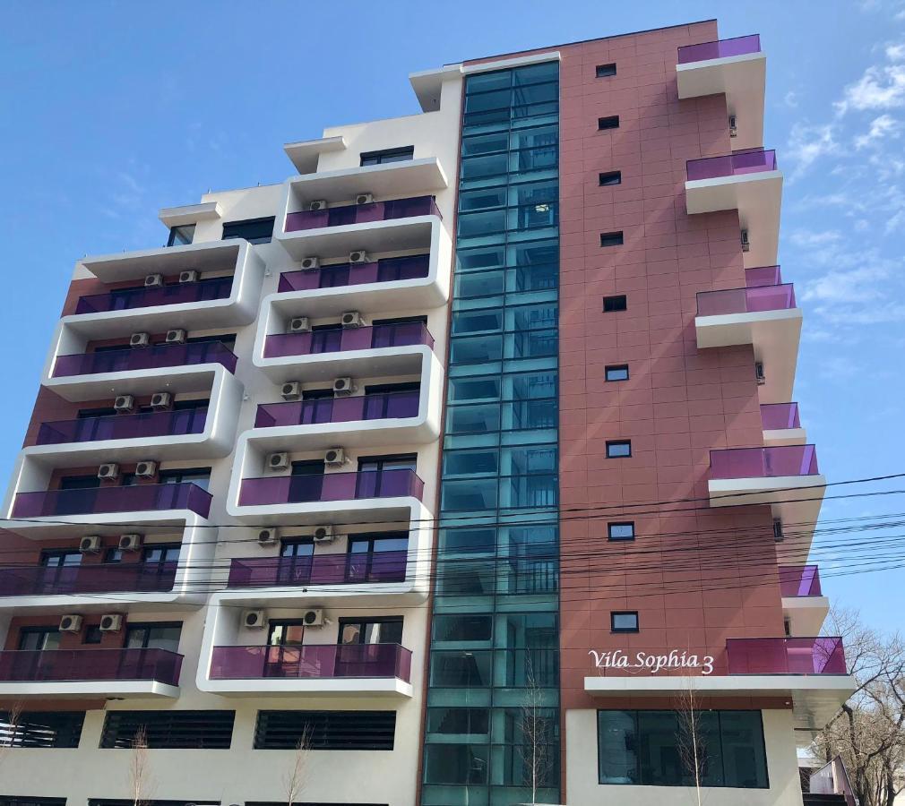 Sophia 3 Luxury Apartments Mamaia Dış mekan fotoğraf